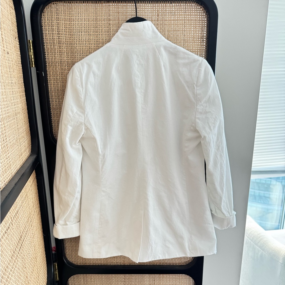 J. Crew Women's Linen Blazer - Picture 4 of 7